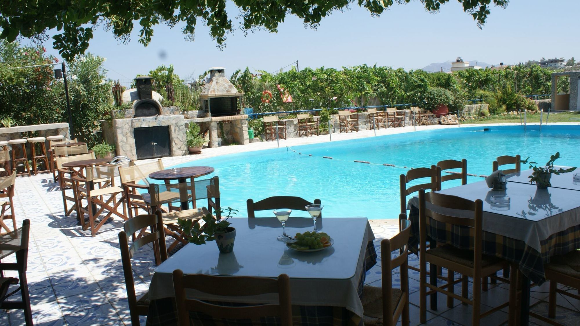 Roxani Hotel Amoudara Lasithiou Restaurang bild